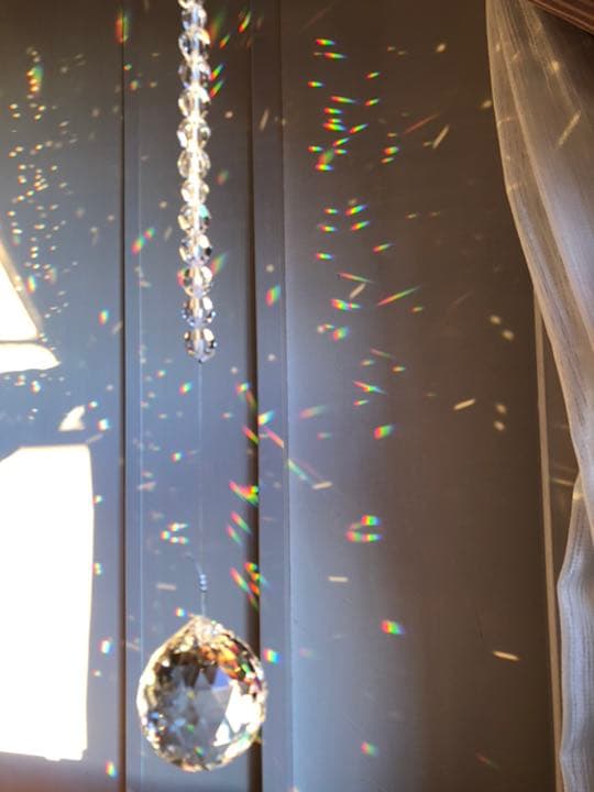 スワロフスキー  サンキャッチャー  特大40mm 未使用品傷有りBランク品扱い