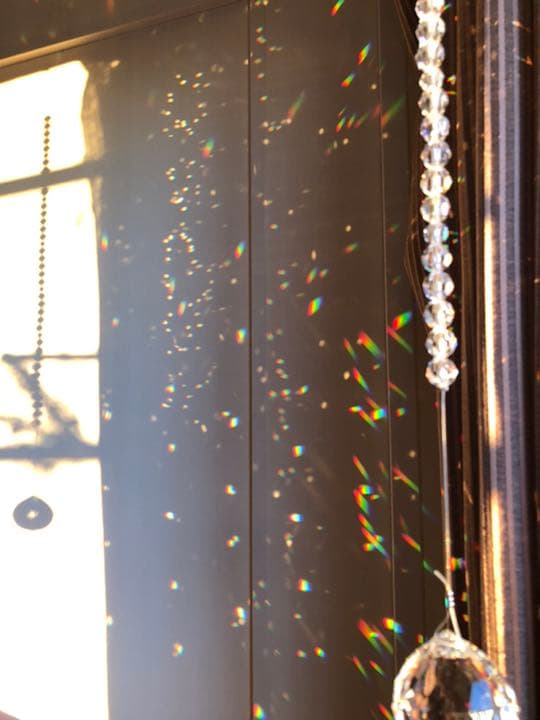 スワロフスキー  サンキャッチャー  特大40mm 未使用品傷有りBランク品扱い