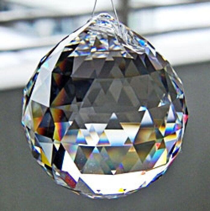 スワロフスキー  サンキャッチャー  特大40mm 未使用品傷有りBランク品扱い