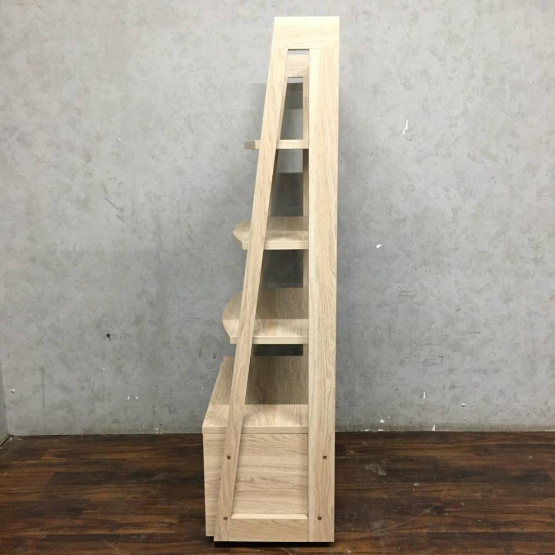 オープンラック 4段 キャスター付き W70×D40×H155cm