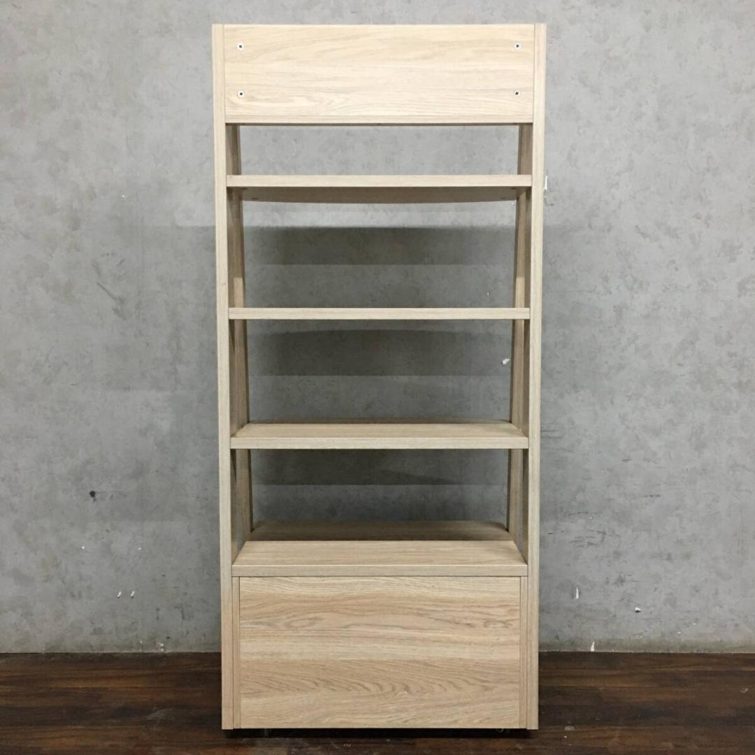 オープンラック 4段 キャスター付き W70×D40×H155cm