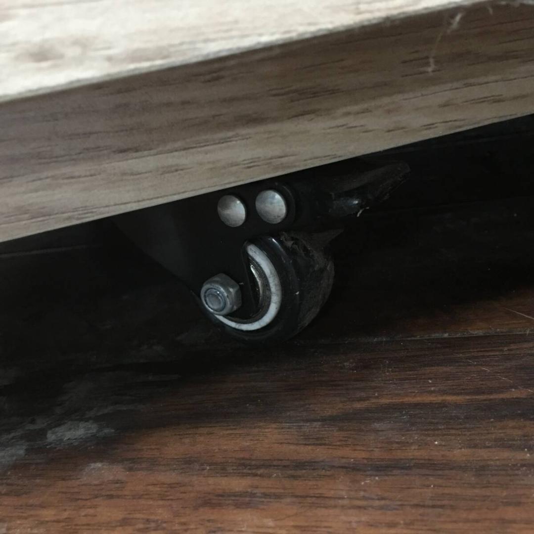 オープンラック 4段 キャスター付き W70×D40×H155cm