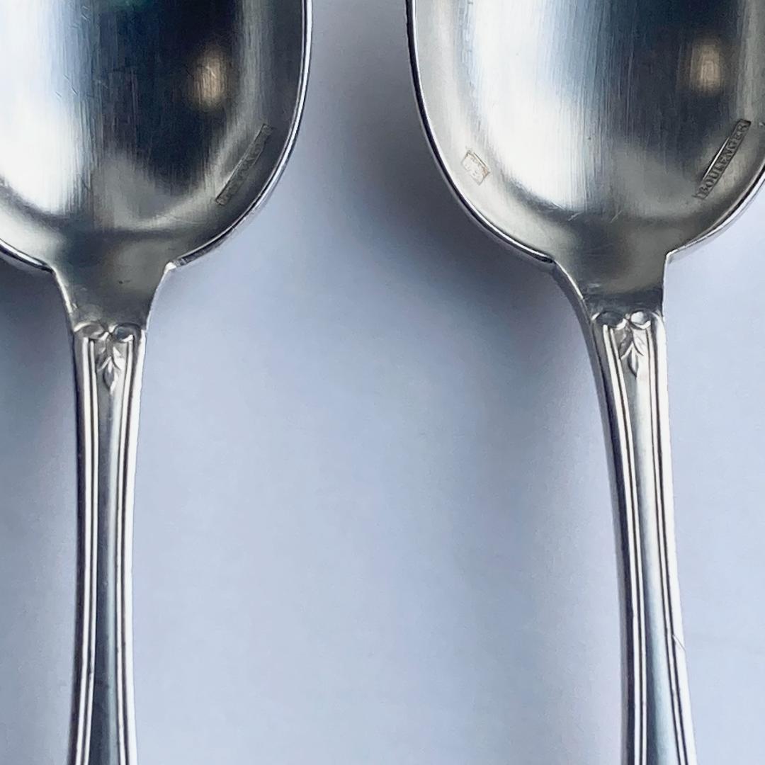 【アイルズバロウ】４本セット☆リボンモチーフ☆ティースプーン