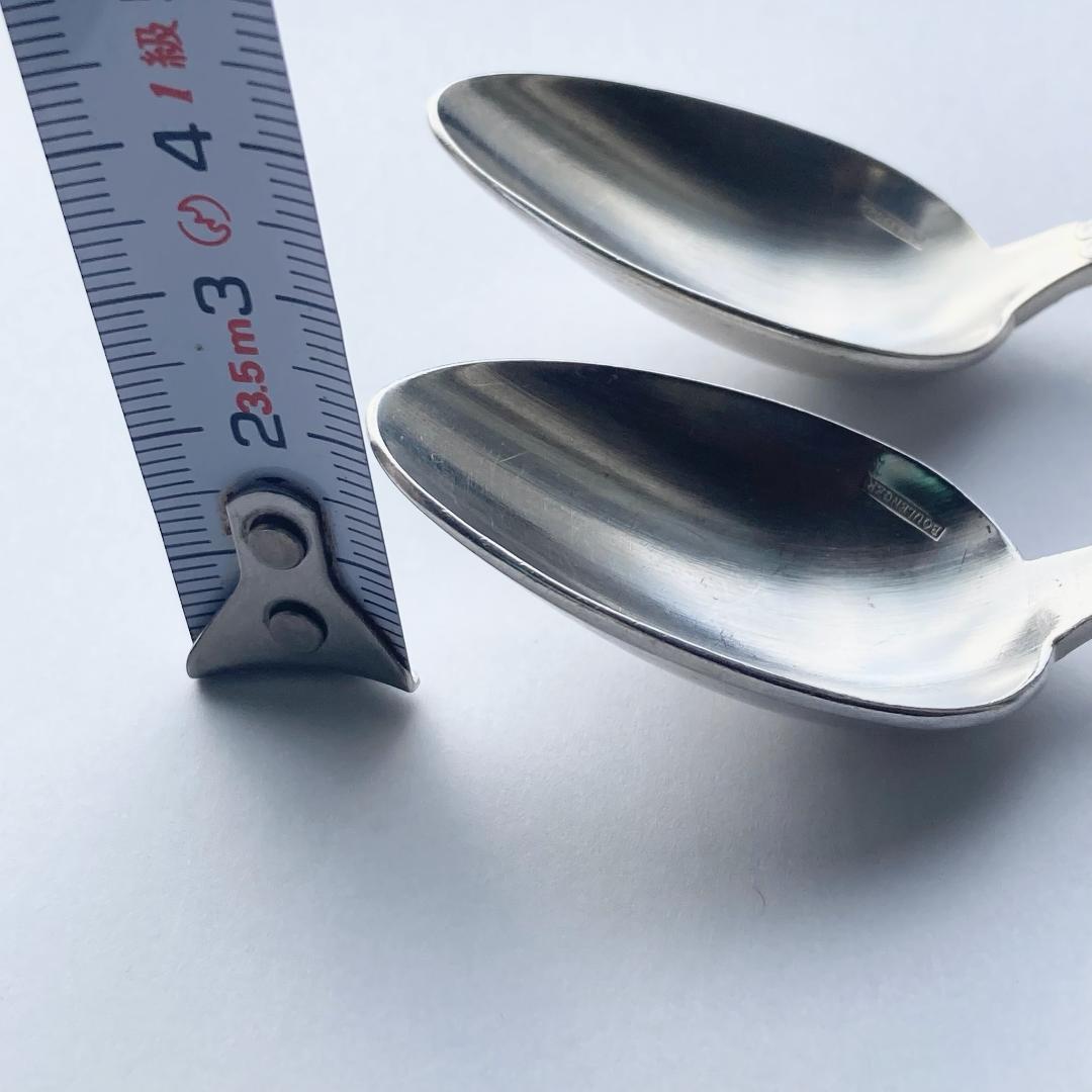 【アイルズバロウ】４本セット☆リボンモチーフ☆ティースプーン