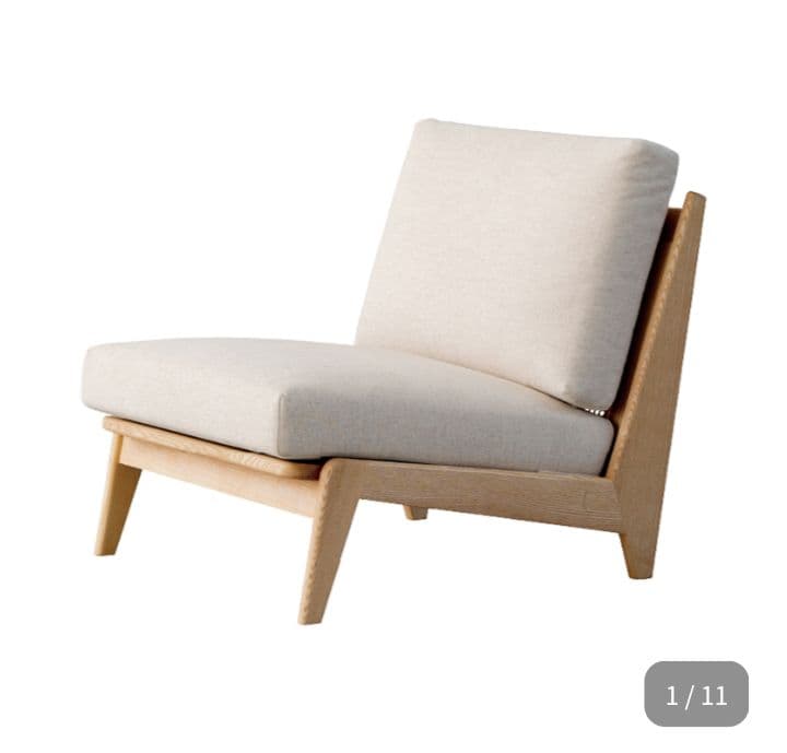 【使用数ヵ月】関家具 大川家具 ノーウェアライクホーム 1人掛けソファ コレイト