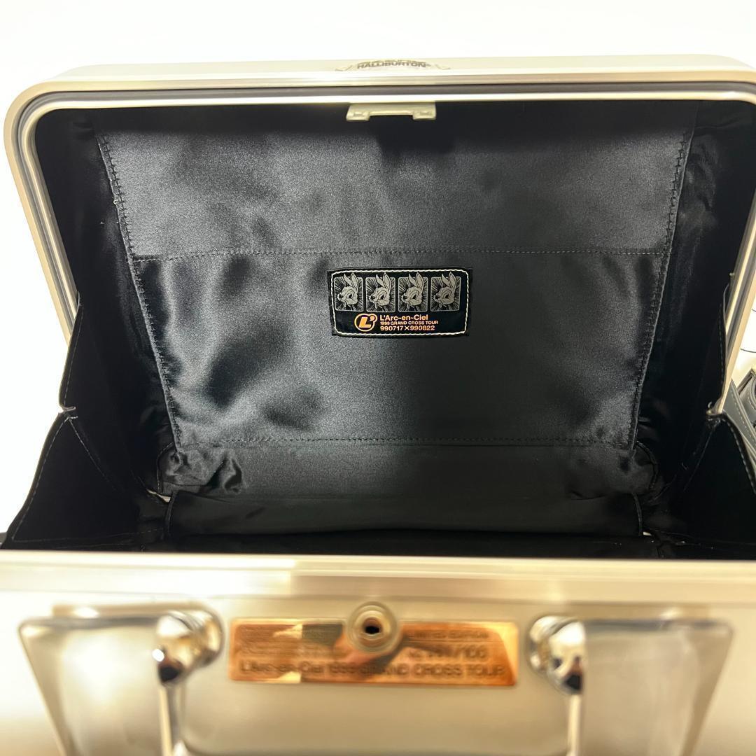 限定100個　L'Arc~en~Cielツアーグッツ ZEROアタッシュケース