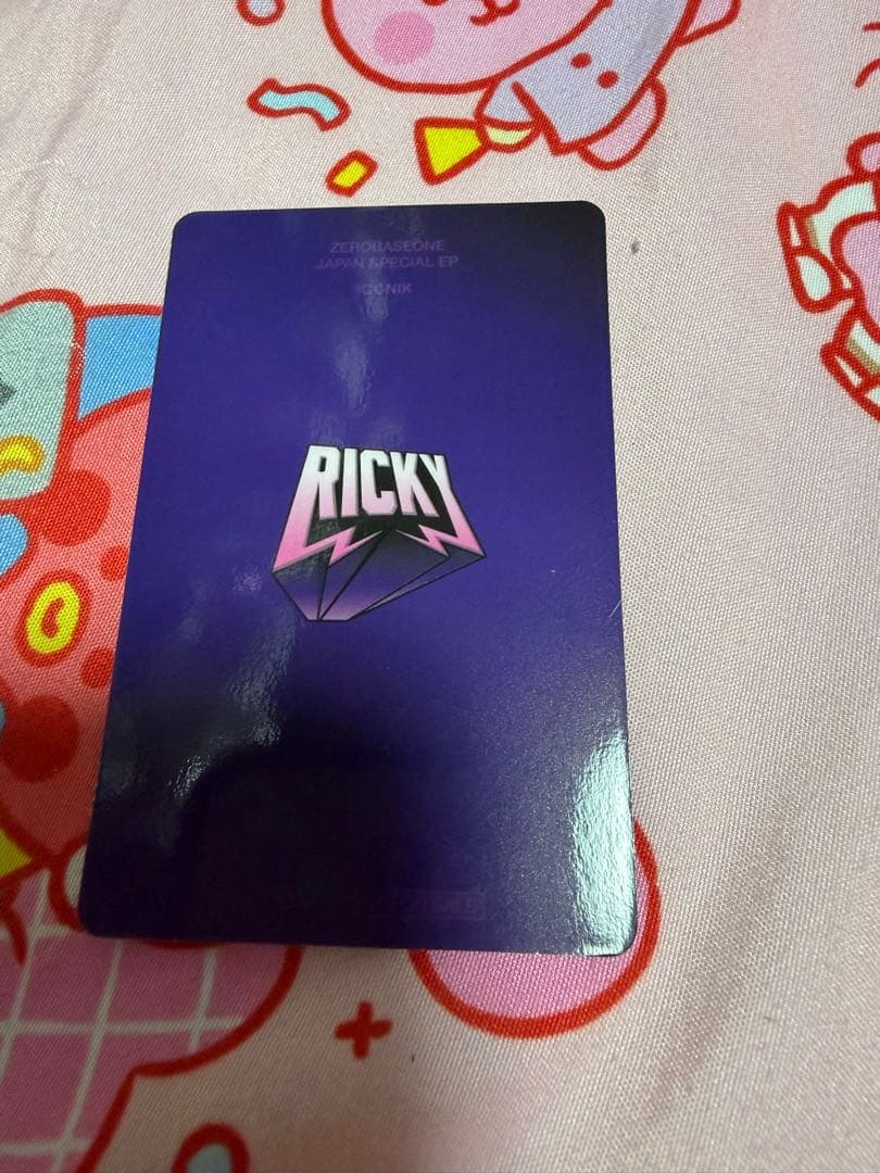 ZEROBASEONE ゼベワン リッキー トレカ ICONIK - メルカリ