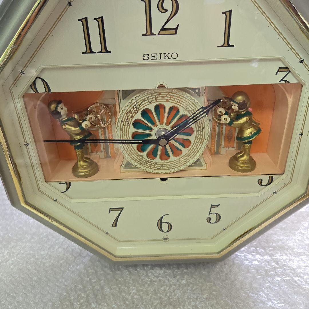 動作品　SEIKO セイコー Puppet L-119 掛け時計　からくり時計