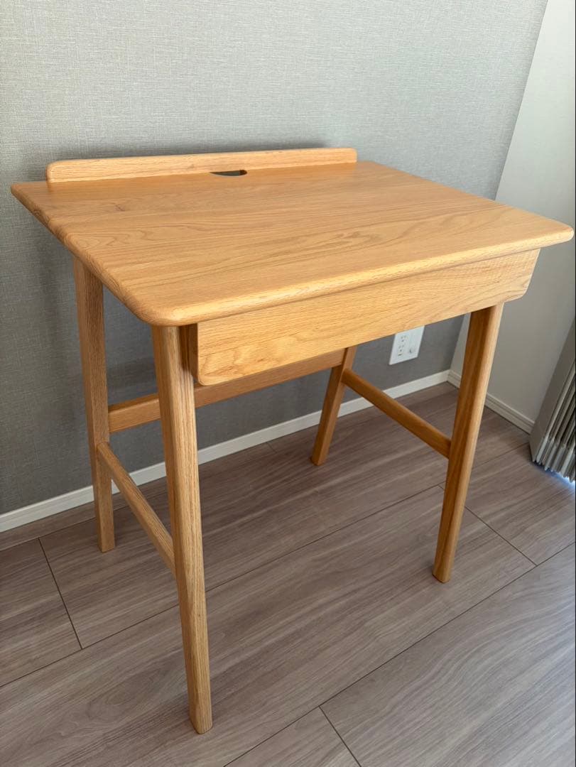 ナチュラルウッド 木製　デスク