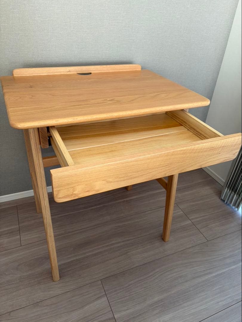 ナチュラルウッド 木製　デスク