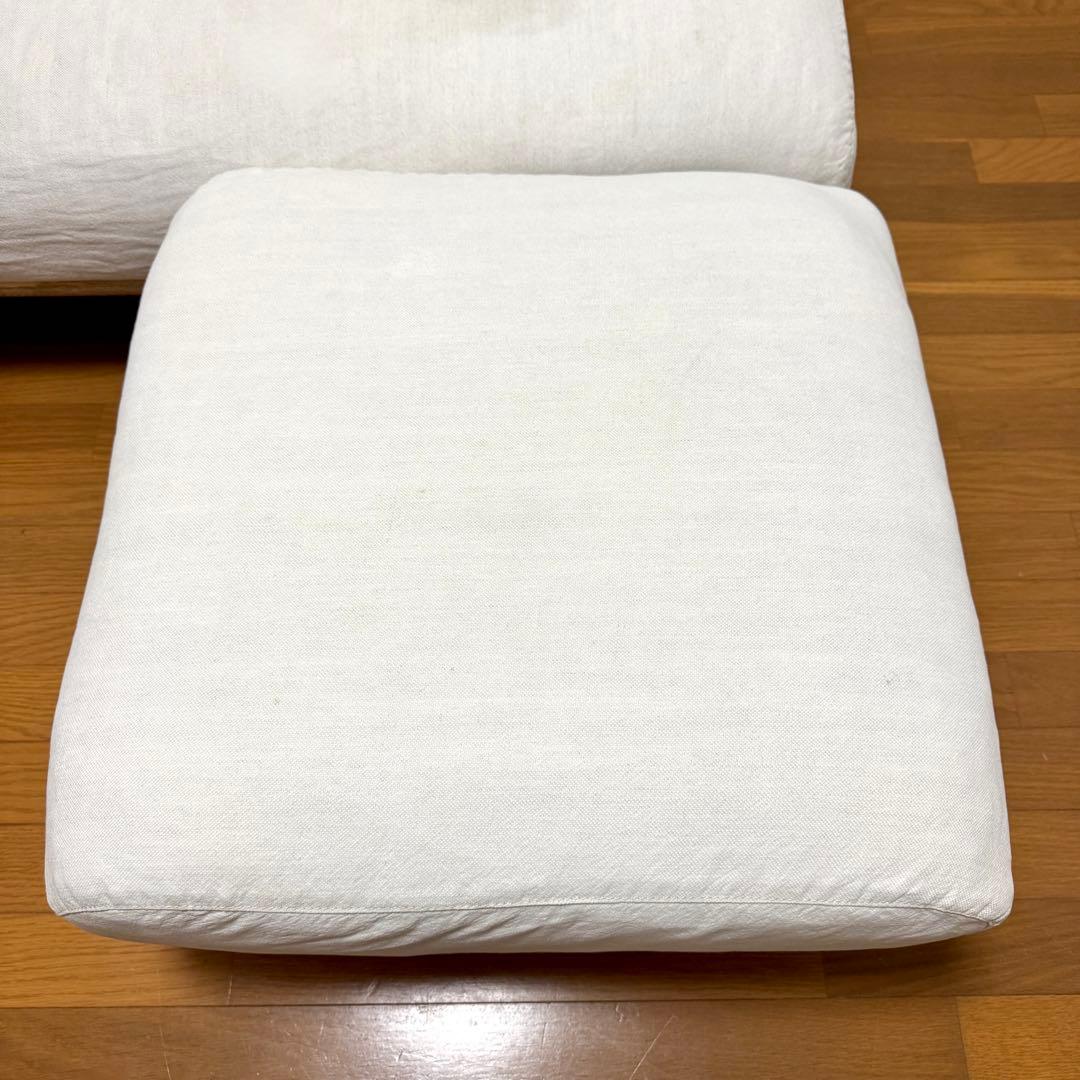 【まり 】unico ウニコ LANAラナ 2.5掛け オットマンのみ