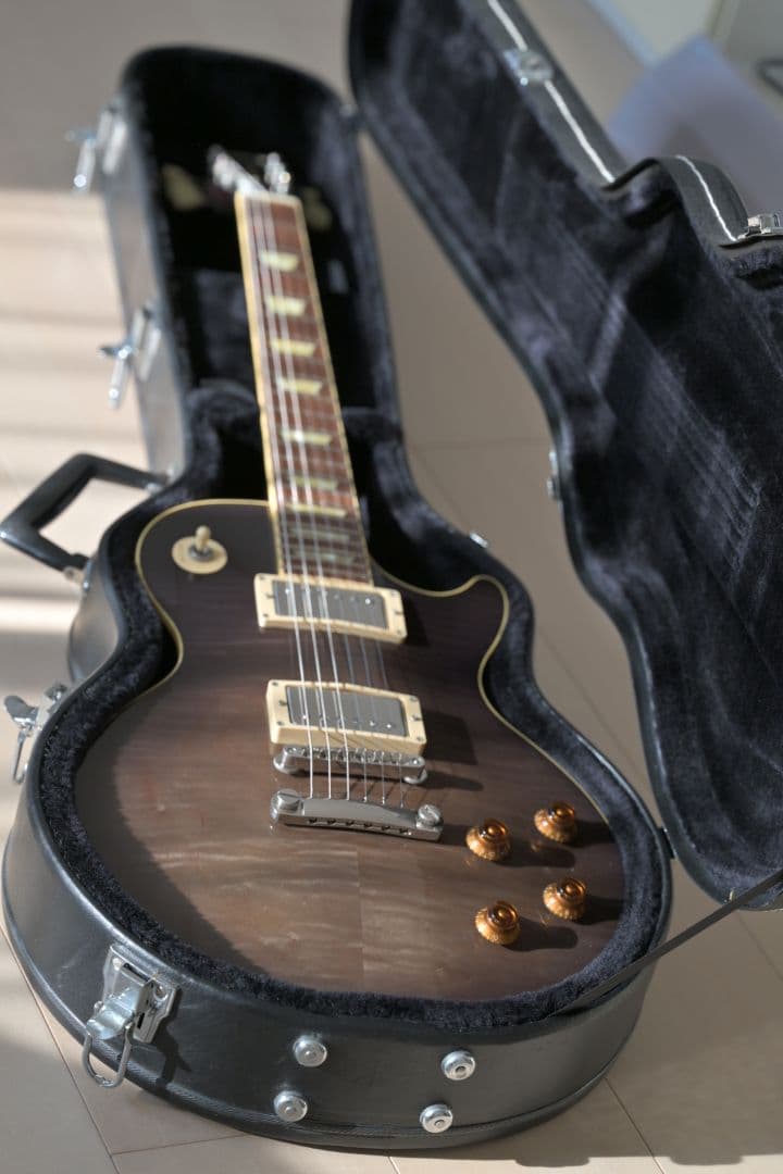 EpiphoneJAPANフジゲン製レスポール /ギブソンヘッド/2001年製 - メルカリ