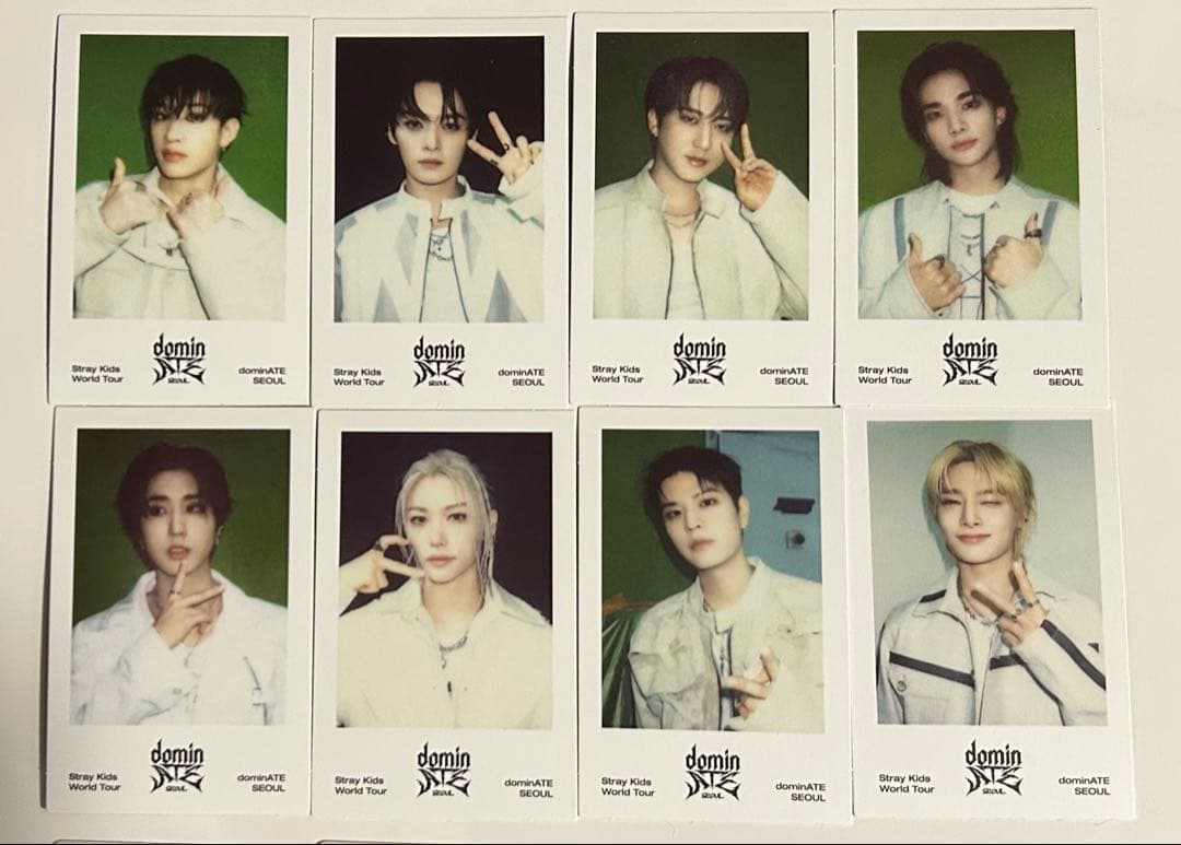 dominATE evil トレカ 32枚セット 8枚4種 stray kids - メルカリ