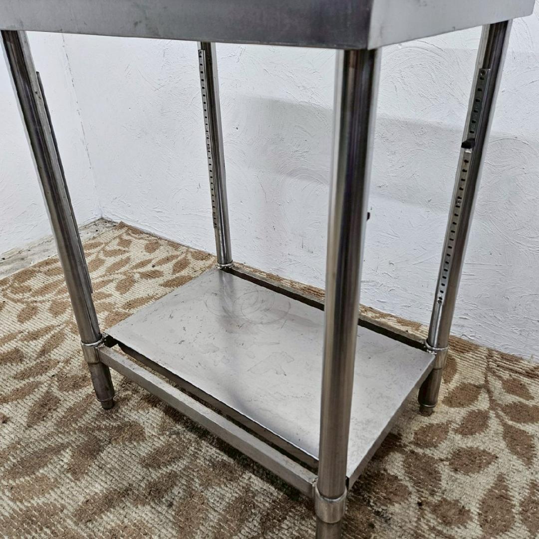 ステンレス 作業台 W630×D490×H800mm 業務用 厨房 調理台