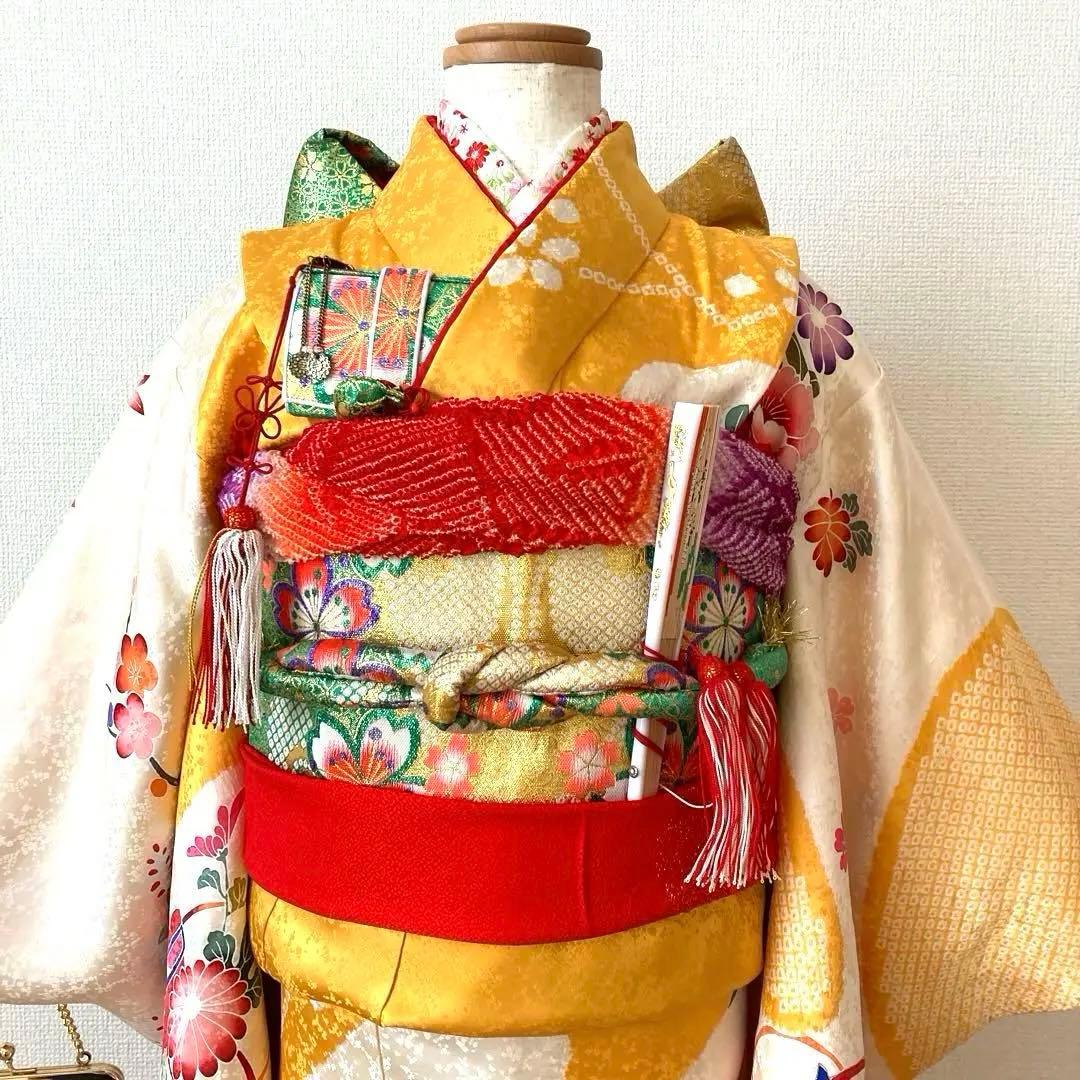 七五三　正絹着物セット　7歳