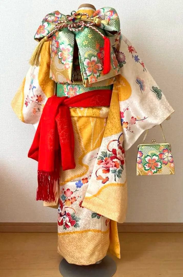 七五三　正絹着物セット　7歳