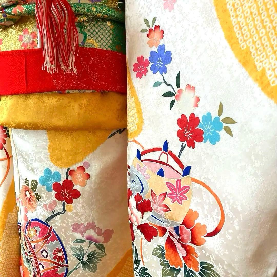 七五三　正絹着物セット　7歳