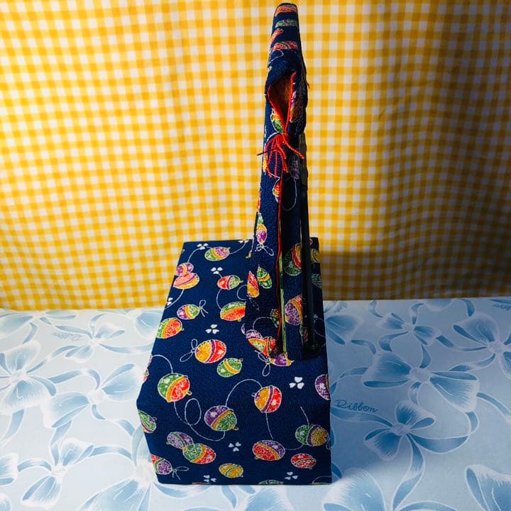 アンティーク　ちりめん小さな鏡台＆小引き出し付き　17.5✖️11.5✖️26.0㎝