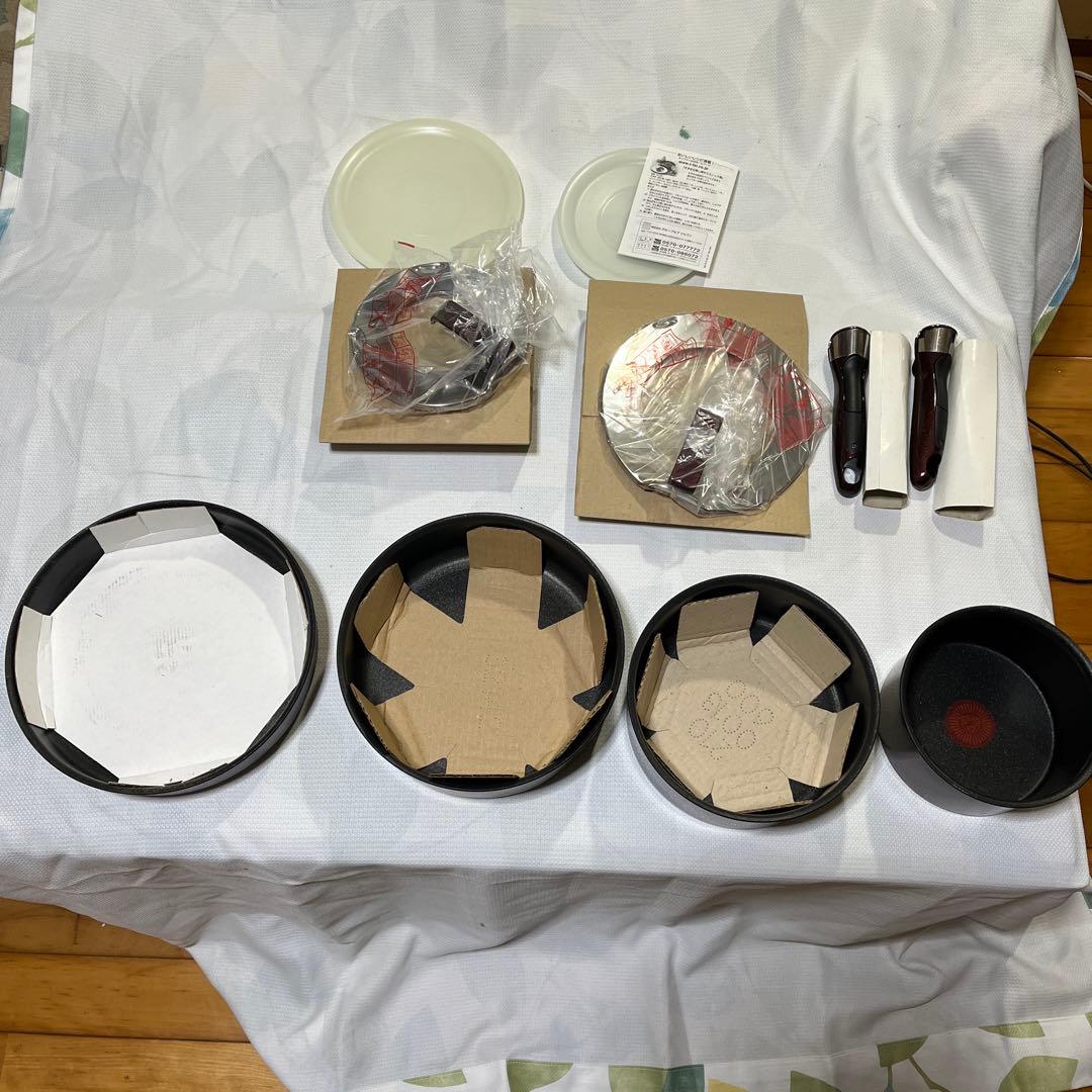 T-faL 取っ手のとれるティファール　4ピース　未使用品
