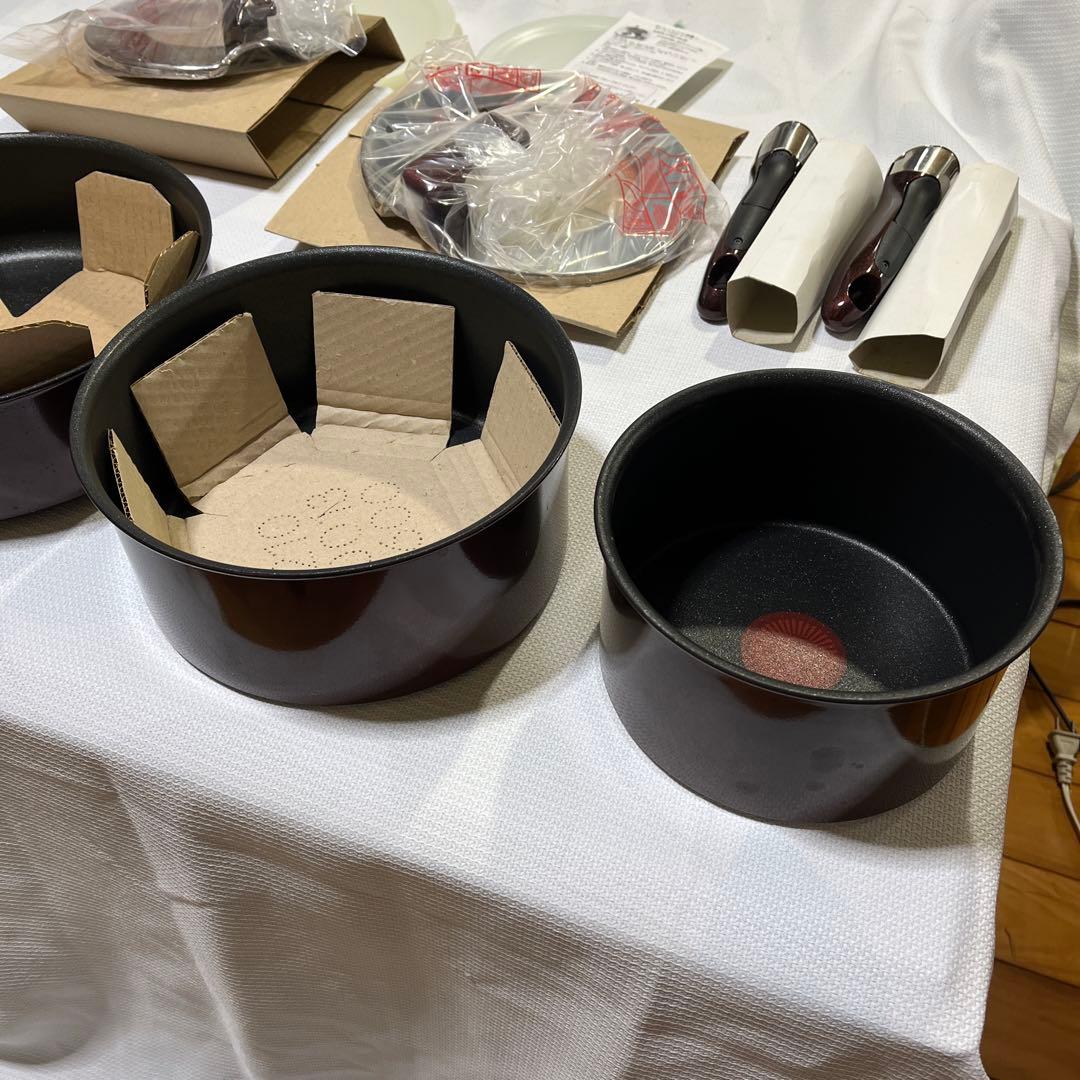 T-faL 取っ手のとれるティファール　4ピース　未使用品