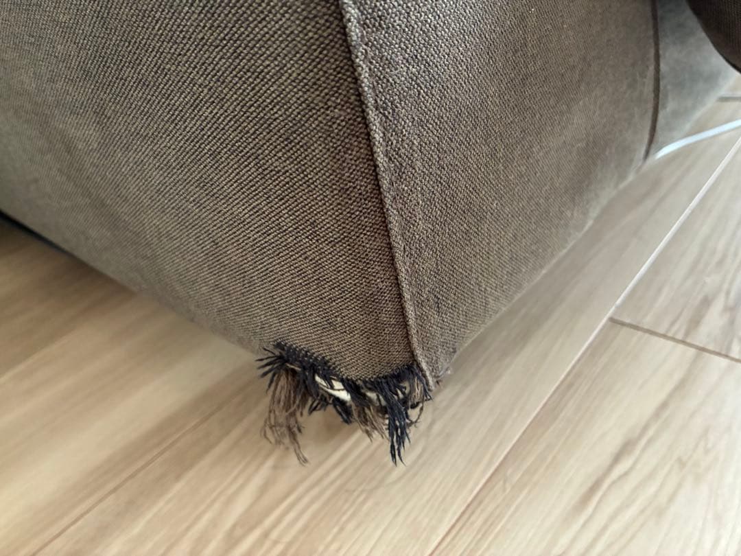 【最安値】無印良品　ダウンフェザー　ポケットコイル　ソファ本体　2.5シーター