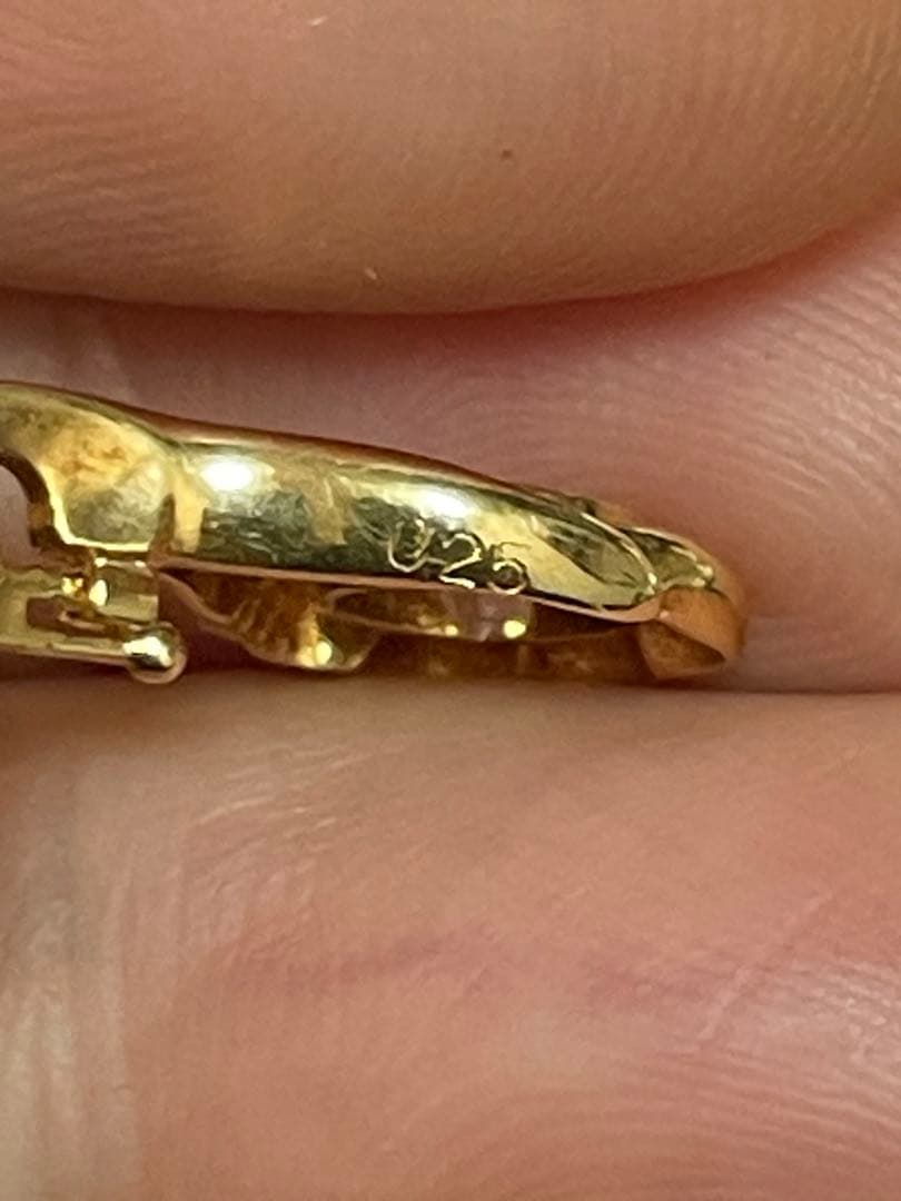 18k，ダイヤモンド0.25ct，ペンダントトップ、1.4g