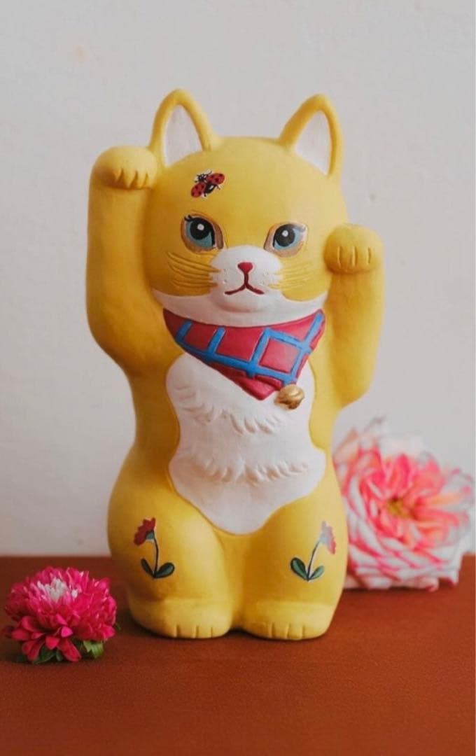 人気完売品新品アフタヌーンティーリビング&ナタリーレテコラボ 招き猫2026