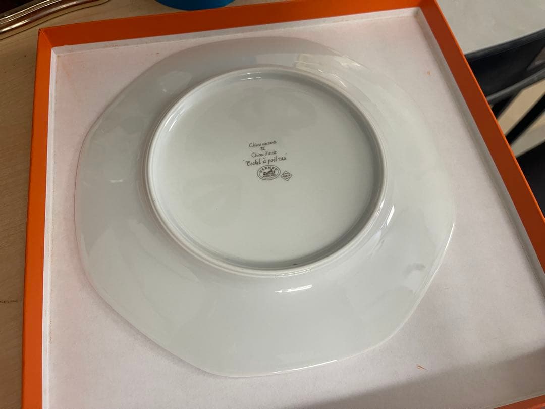 エルメス　ダックスフンド　お皿　2枚セット