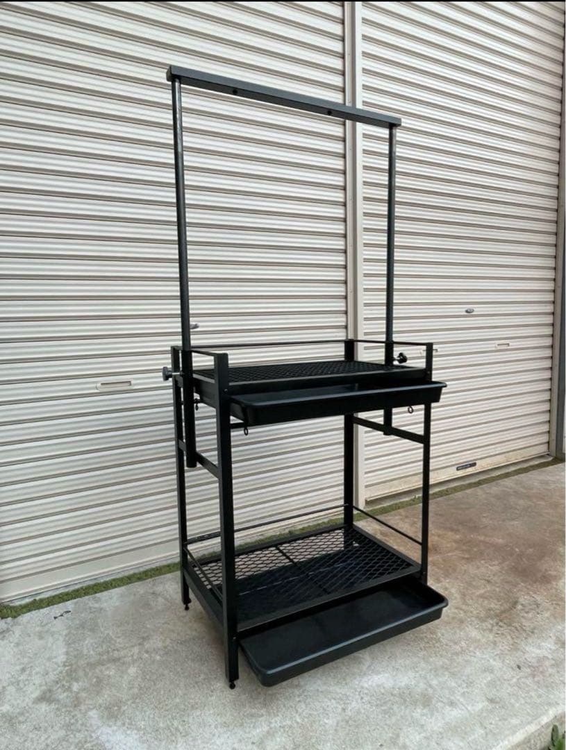 受注生産開始　オプション多数　アイアン植物棚　ダクトレール付き！