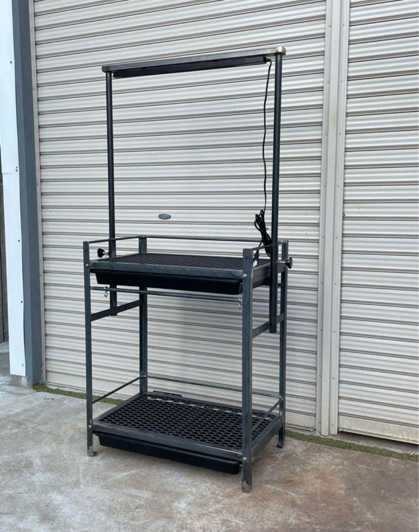 受注生産開始　オプション多数　アイアン植物棚　ダクトレール付き！