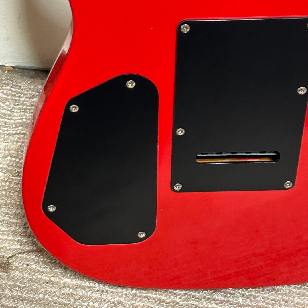 【美品】Legend ストラトキャスター レッド エレキギター SSH