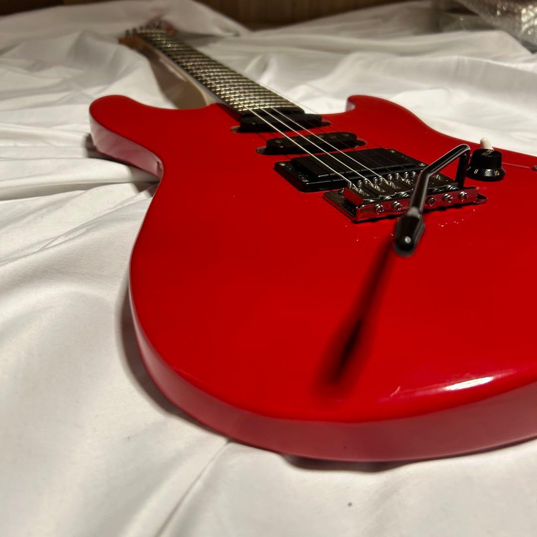 【美品】Legend ストラトキャスター レッド エレキギター SSH