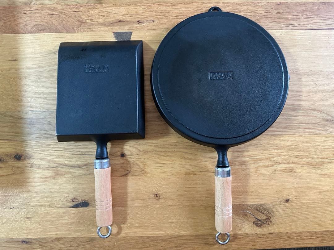 岩鋳 Iwachu グリルパン 玉子焼 南部鉄器 IH対応