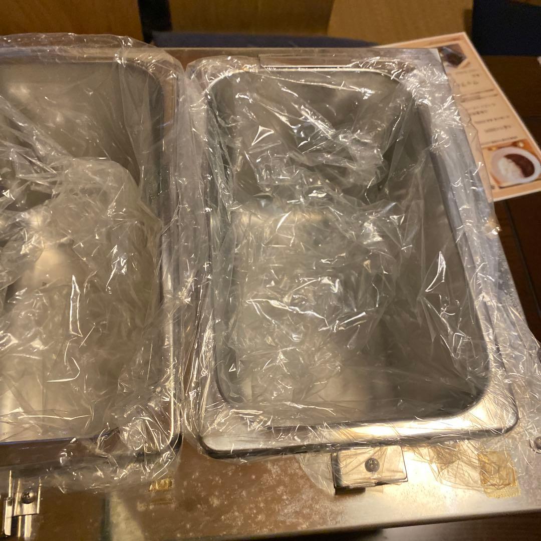 湯煎鍋　電気ウォーマー 3コンパートメント　未使用　スープ　カレーー