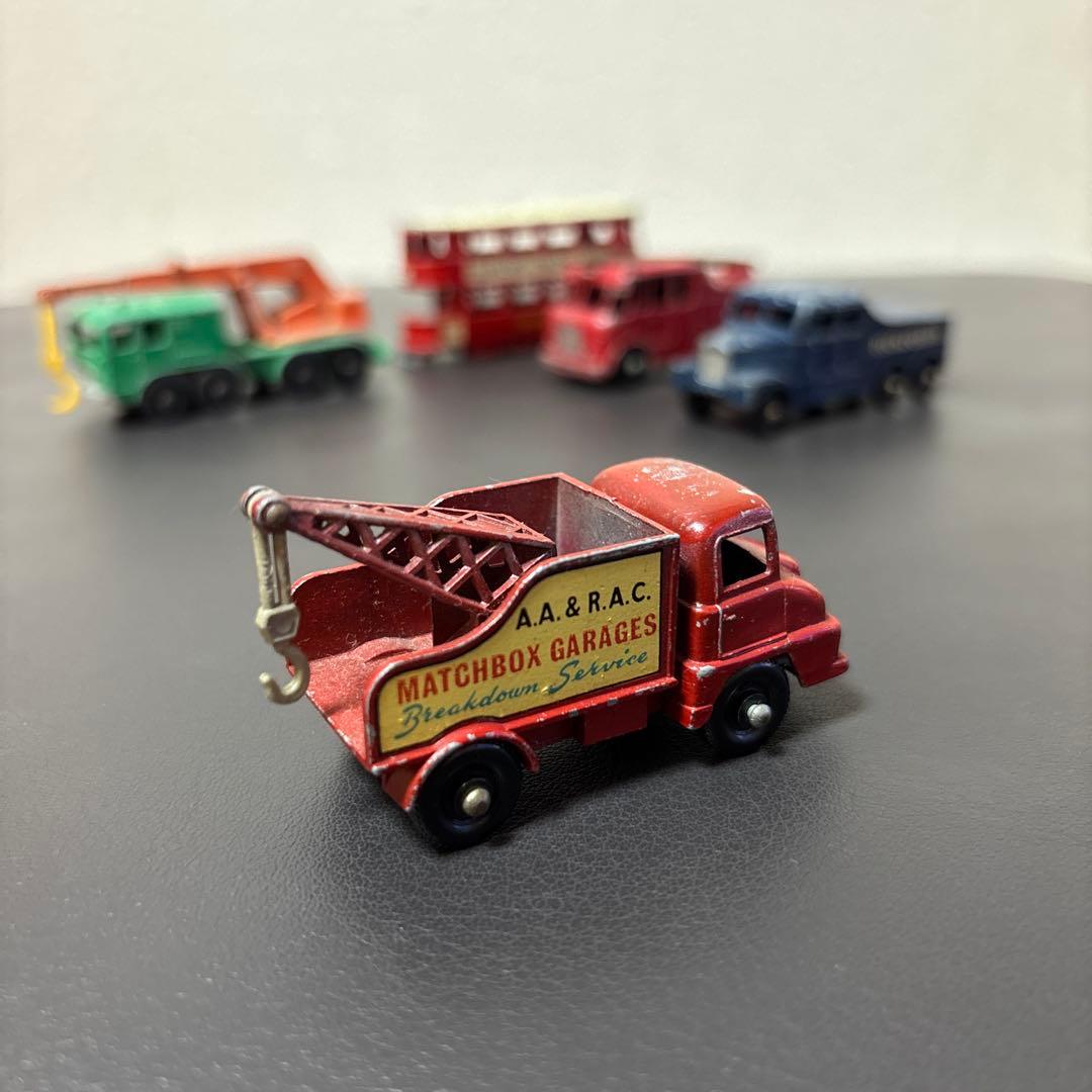 マッチボックス　ミニカー　5台セット　ヴィンテージ品　昭和レトロ