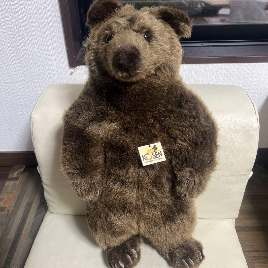 希少 ケーセン社ドイツ手作りクマ ぬいぐるみ