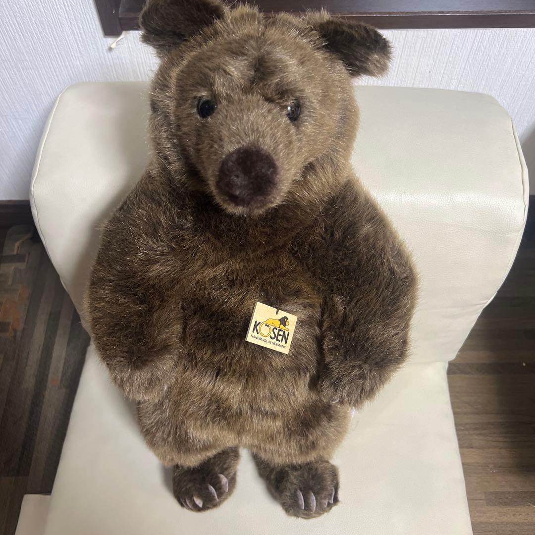 希少 ケーセン社ドイツ手作りクマ ぬいぐるみ