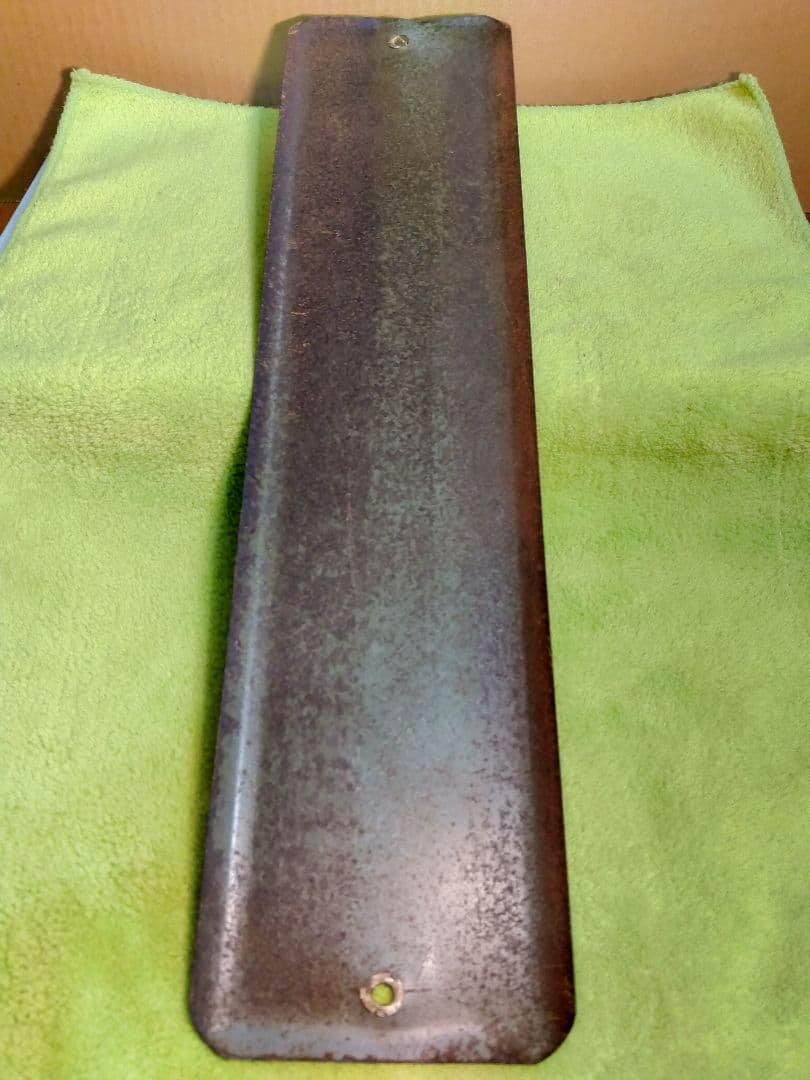 喫煙所＆土足禁止ホーロー看板2枚セット(当時物)