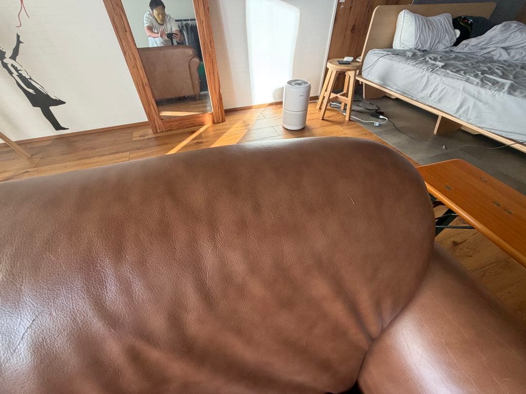 ギルソファ 1.5P 本革　レザー