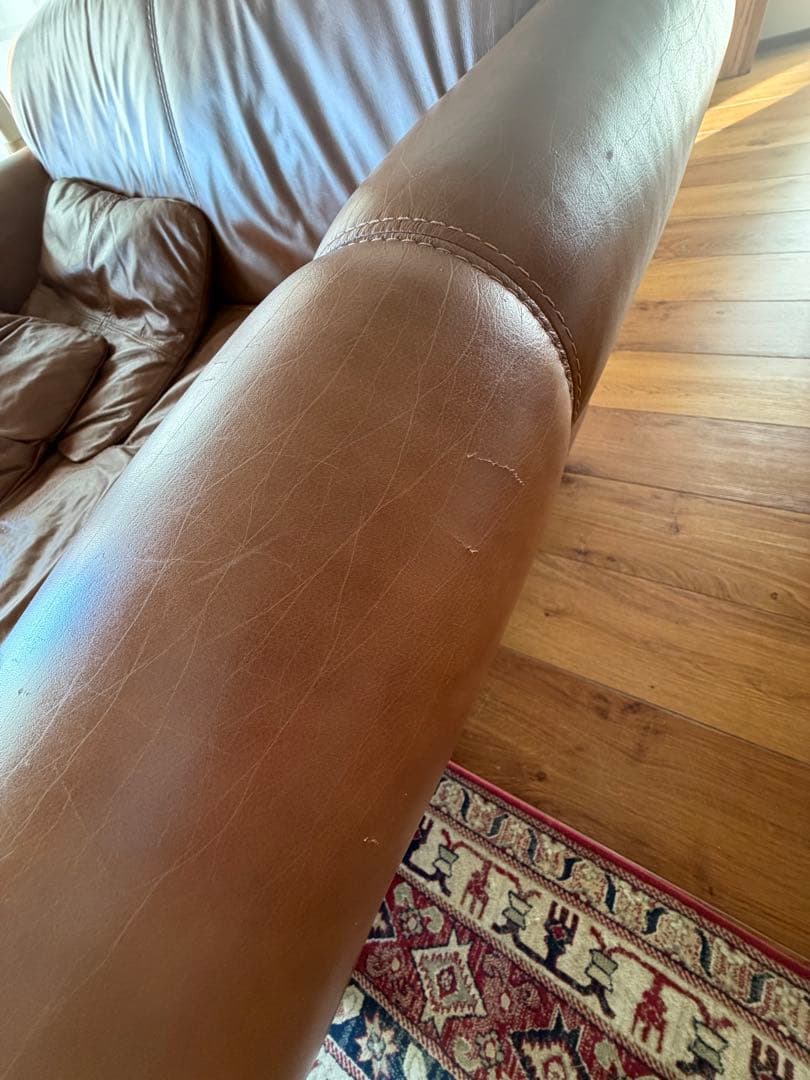 ギルソファ 1.5P 本革　レザー