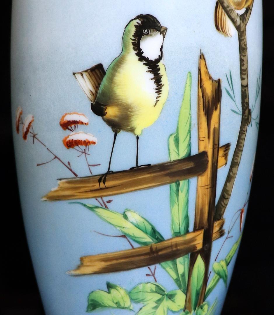 オールド・バカラ 極希少 31.3cm グラデーションオパーリンクリスタル製花瓶