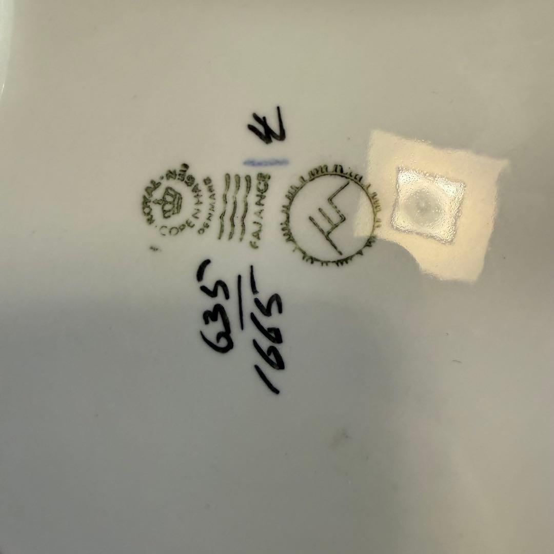 ロイヤルコペンハーゲン バッカシリーズ（ エレン マルマー）プレート 6枚セット