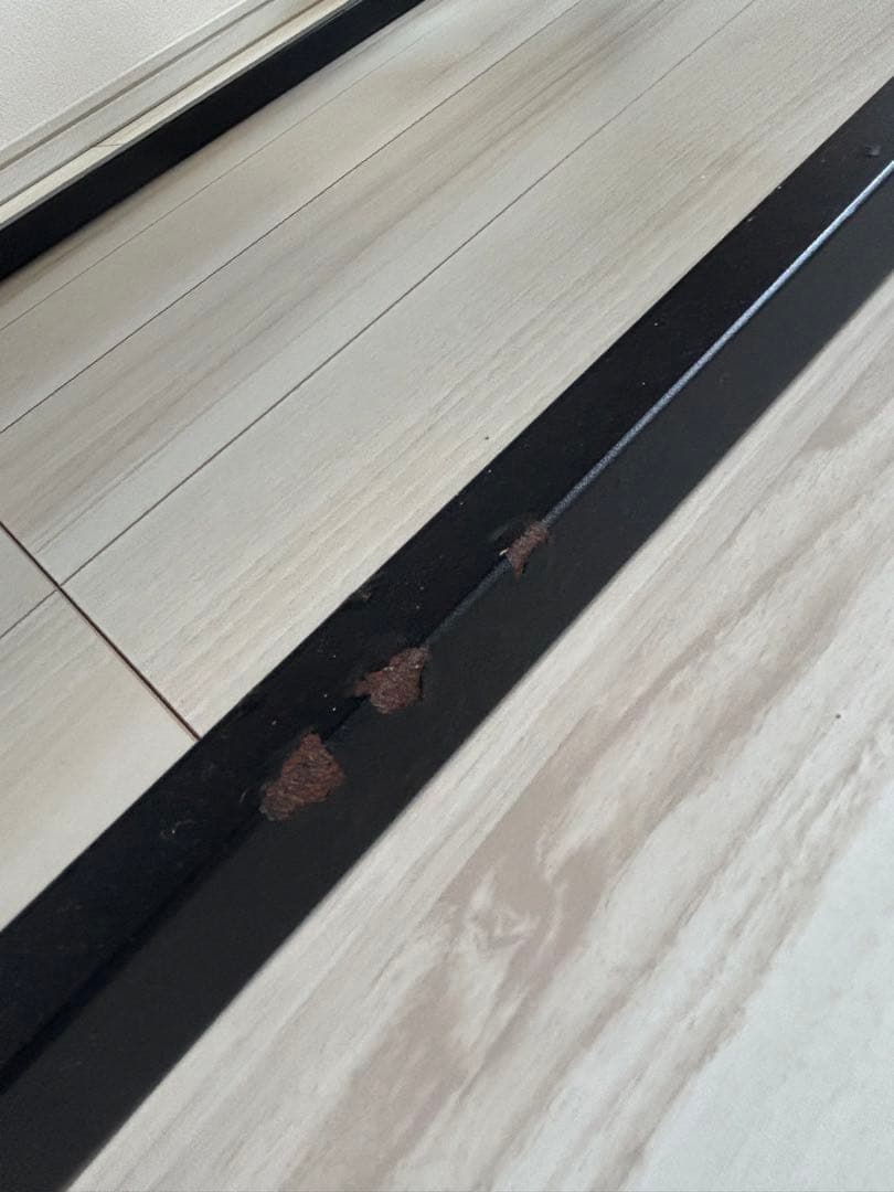 【引取り可】古材とアイアンのリビングローテーブル