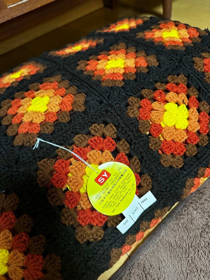 値下げ！ 昭和レトロ デットストック ベッドカバー ソファカバー