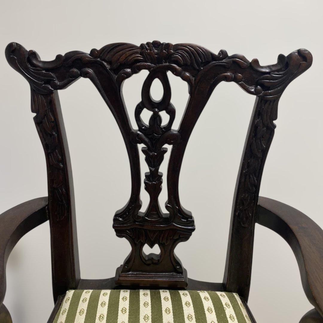 アンティーク調 ドールチェア 飾り椅子 インテリア