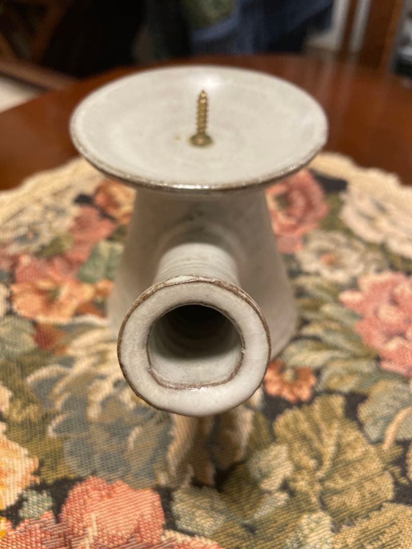 福光焼 キャンドルホルダー 陶器