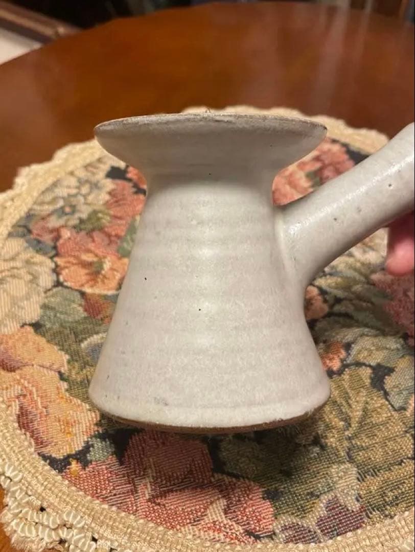 福光焼 キャンドルホルダー 陶器