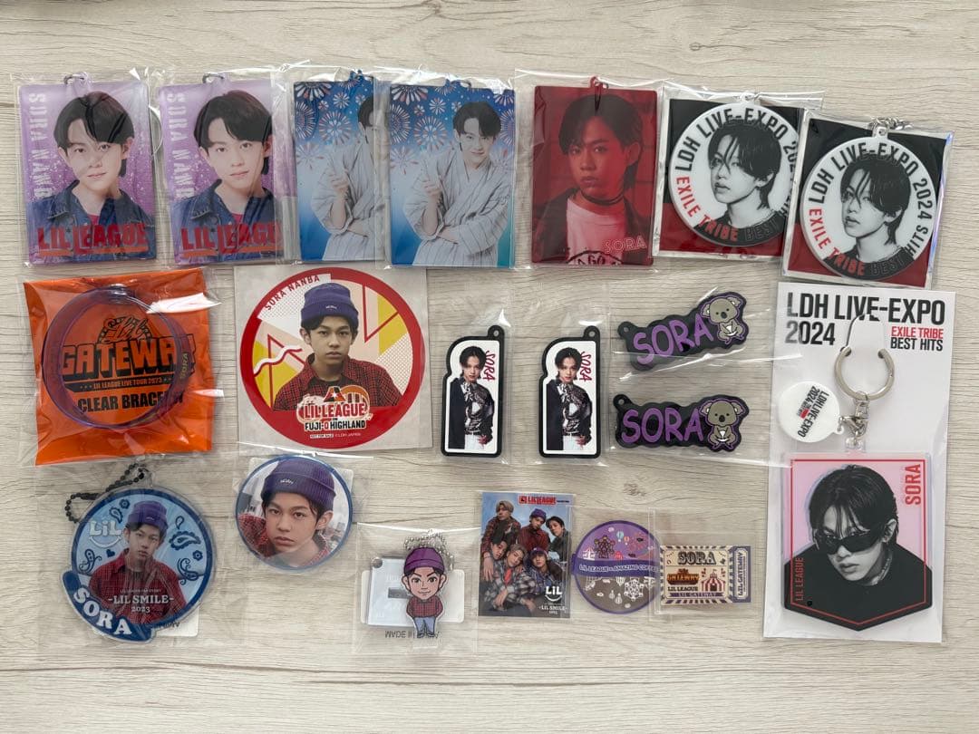 LIL LEAGUE 難波碧空 グッズ まとめ売り