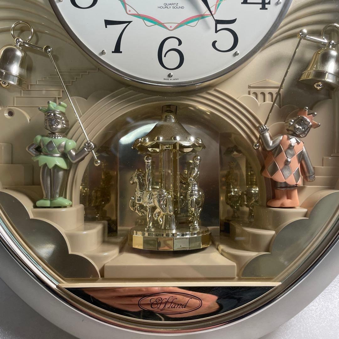 リズム時計 Small World からくり時計 スモールワールド メロディ6曲