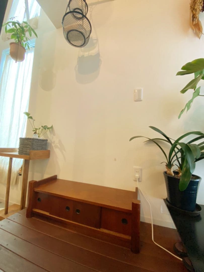 美品　和モダン　北欧　テレビボード　花台　飾り棚　ローチェスト　古民家　置床